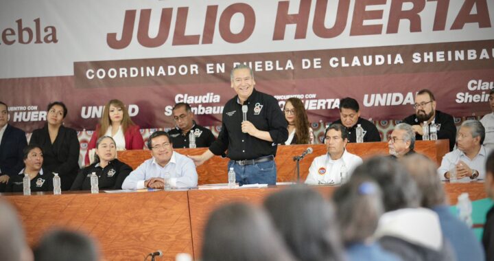 Más de 100 líderes sindicales de la CTM respaldan a Julio Huerta rumbo a la gubernatura