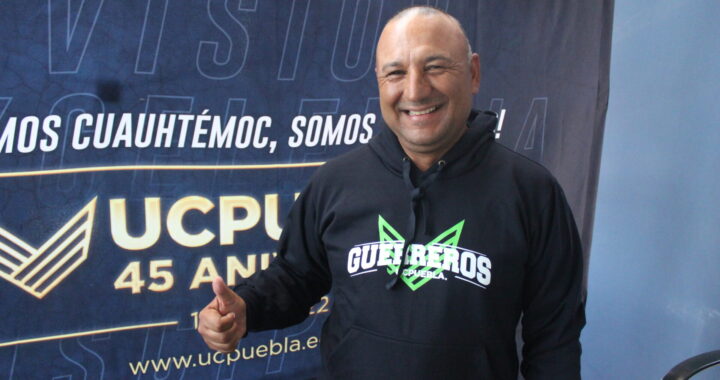 Julio Abel Alcázar, nuevo director técnico de los Guerreros de la Universidad Cuauhtémoc Puebla