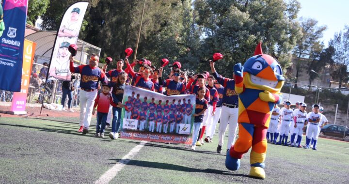 Puebla Capital recibe el nacional juvenil 13 y 14 años de béisbol