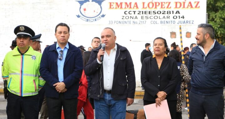 Garantiza gobierno municipal de Puebla regreso a clases seguro