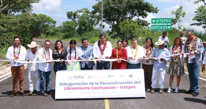 Con obras carreteras, gobierno estatal demuestra que dinero del pueblo se aplica en el pueblo: Sergio Salomón