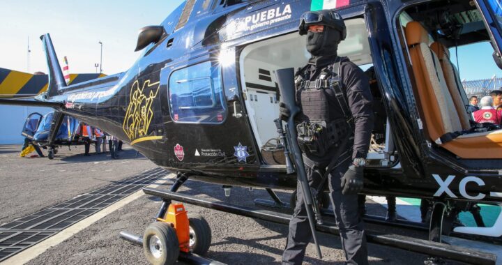 Reactiva Sergio Salomón tres helicópteros para otorgamiento de servicios de salud, seguridad y PC