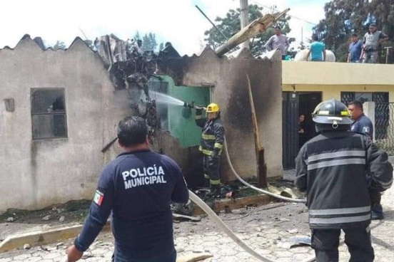 Desplome de avioneta deja tres muertos en Felipe Ángeles