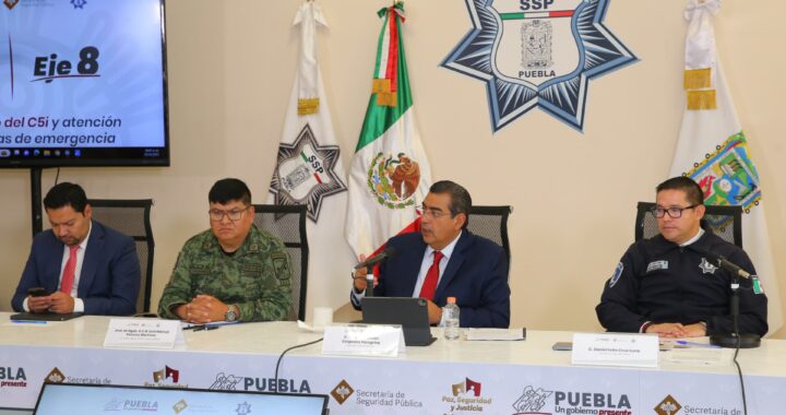 Destinará gobierno de Puebla más de 300 MDP para garantizar tranquilidad; reactiva arcos de seguridad