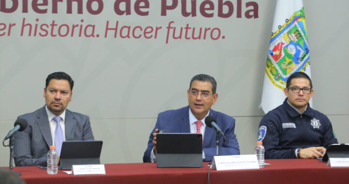 Gobierno de Puebla, presente en Guerrero el tiempo  el tiempo que sea necesario, garantiza Sergio Salomón