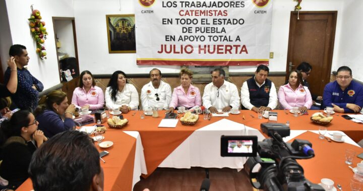 FATEP-CATEM Apoya a Julio Huerta en su búsqueda por la gubernatura de Puebla