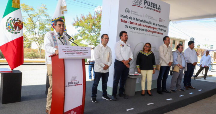 Utiliza gobierno de Puebla el poder para cambiar vidas: Sergio Salomón