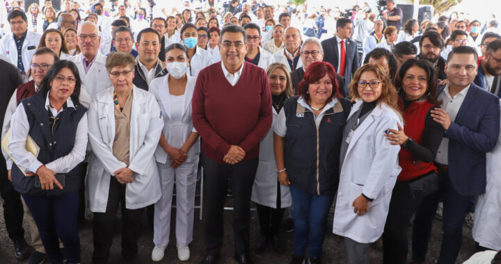 En Puebla, garantizado el derecho a la salud: Sergio Salomón