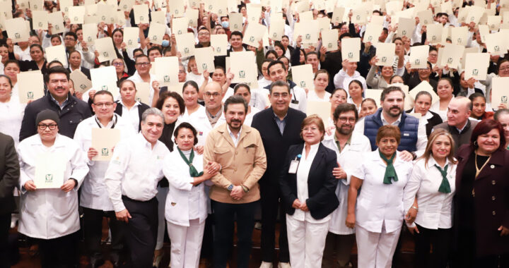 Lideran Salomón y Robledo basificación a personal de salud adherido a IMSS- BIENESTAR