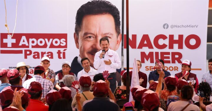 Se consolidará la transformación de Puebla y el país el 2 de junio: Nacho Mier