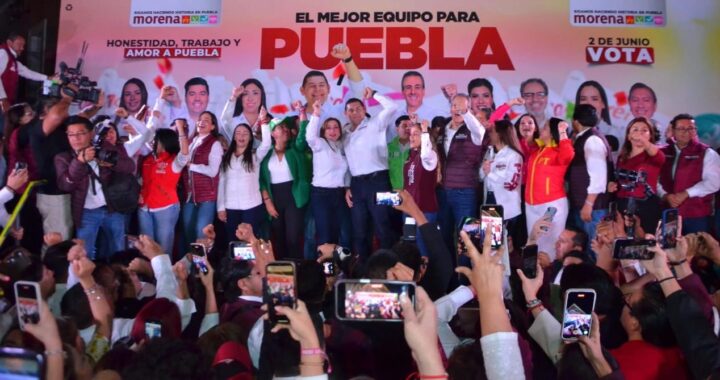 Arrancan Alejandro Armenta y Pepe Chedraui campaña desde el corazón de Puebla