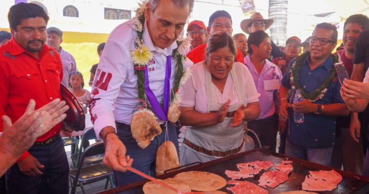 Apoya Junta Auxiliar de La Resurrección a Pepe Chedraui rumbo a la Presidencia Municipal