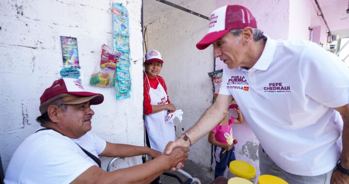 Asegura Chedraui todos los servicios municipales en Puebla