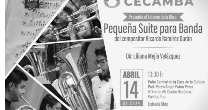 Lanzará CECAMBA conciertos en Casa de Cultura y La Carmela