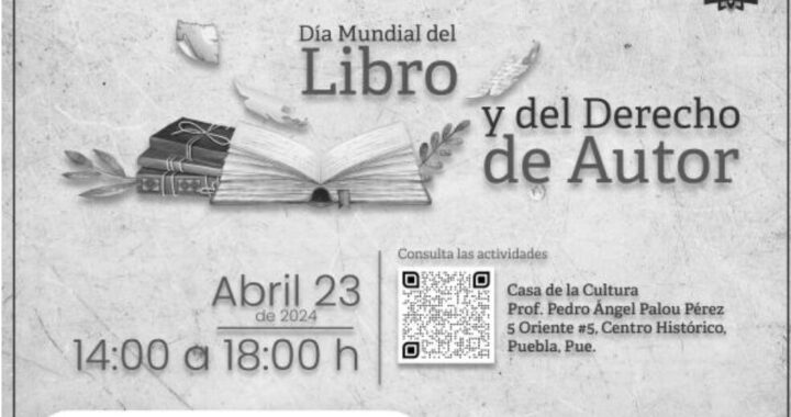 Celebrarán Día Mundial del Libro el 23 de abril