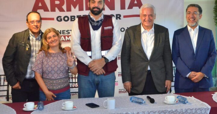 Aseguran Armenta y candidatos de Morena el fortalecimiento de los programas sociales