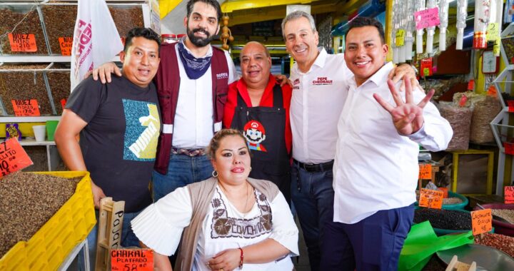 Se compromete Pepe Chedraui a fortalecer los servicios en la Central de Abasto