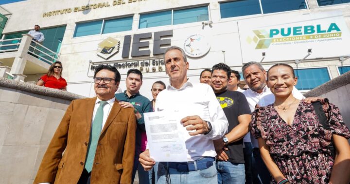 Asiste Chedraui al IEE para dar constancia del ataque a una de sus instalaciones