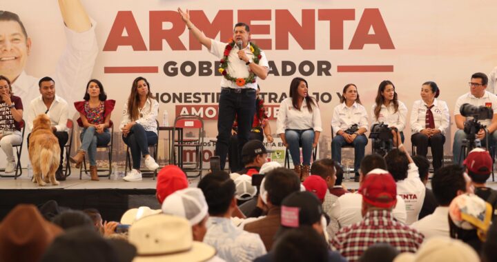 Asegura Armenta una estación turística ferroviaria y seguridad para Huejotzingo