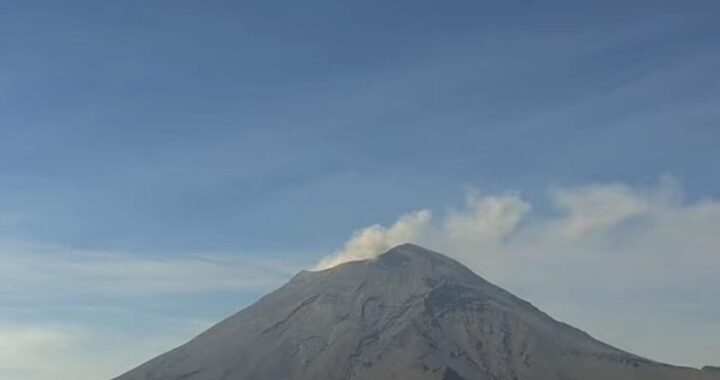 Se mantiene aire regular en Puebla; Popocatépetl estable