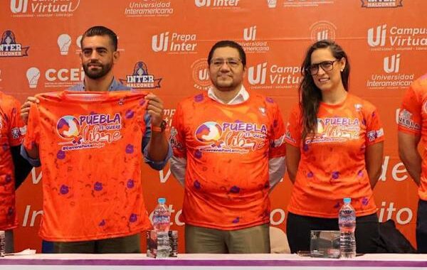 Lanza INPODE playera y medalla conmemorativa de carrera “Puebla te quiere libre”