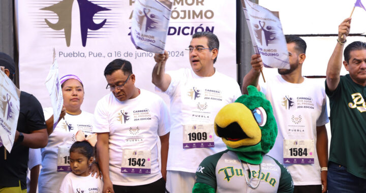 Lanzan segunda edición de la “Carrera por Amor al Prójimo” en Puebla