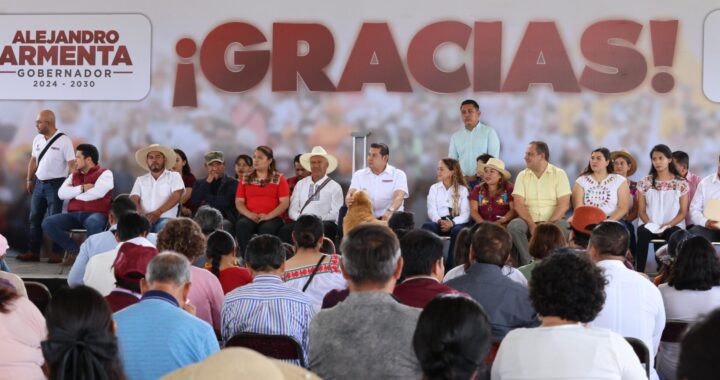 Sin demagogia, el gobierno de transición atiende a los pueblos originarios: Armenta