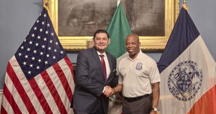 Fortalece Seguridad Estatal Gira de Trabajo del Gobierno de Transición de Puebla en Nueva York