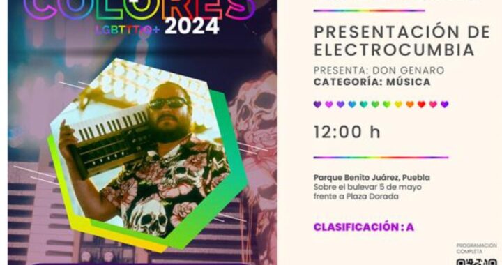 Finalizará “Festival Colores 2024” con fiesta musical en Parque “Benito Juárez”