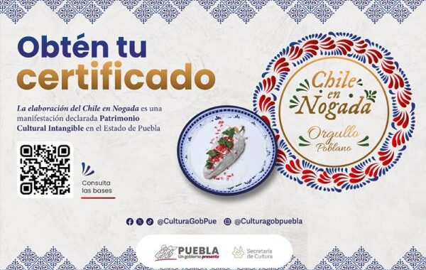 Lanzan certificación “Chile en Nogada, Orgullo Poblano”