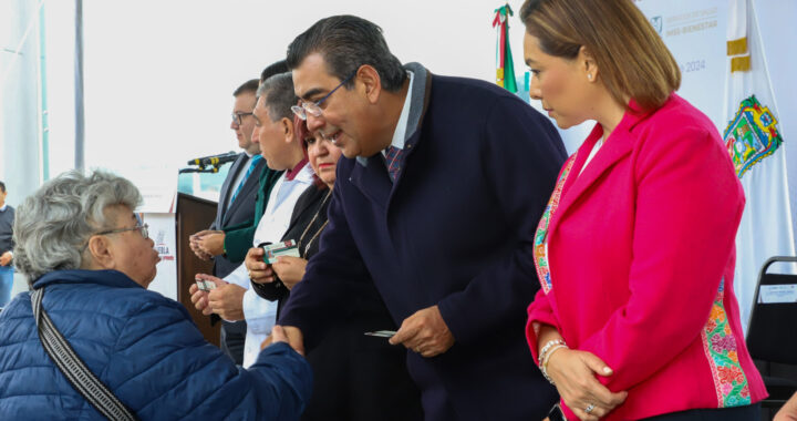 Arranca Sergio Salomón entrega de credenciales del Programa IMSS Bienestar