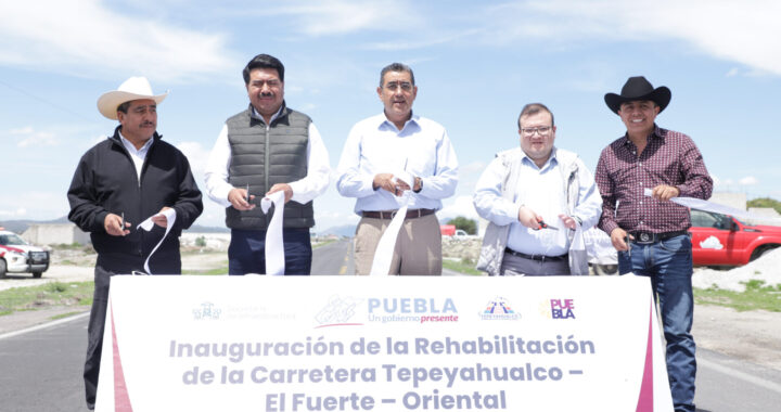 Destina Gobierno 38 mdp para la rehabilitación de la carretera Tepeyahualco