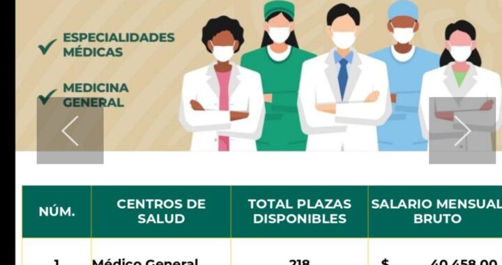 Apertura IMSS-Bienestar convocatoria de contratación