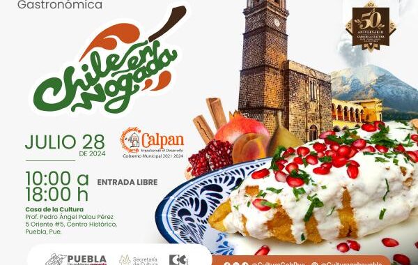 Casa de la Cultura ofrecerá muestra gastronómica del Chile en Nogada