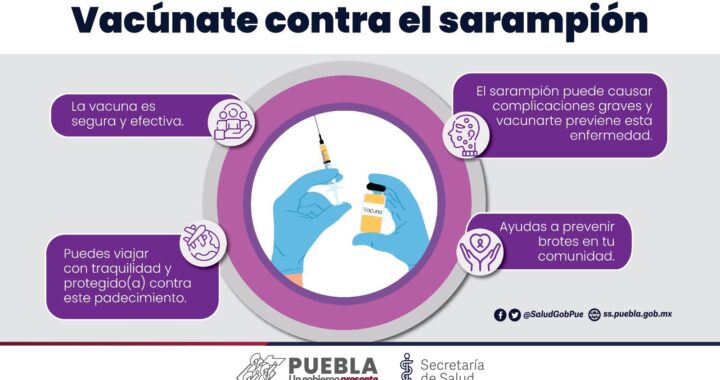 Sostiene Salud campaña de vacunación básica