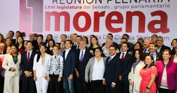 Nombran a Adán Augusto y Nacho Mier como coordinador y vicegobernador de Morena en el Senado