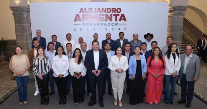 Persiguen Armenta y alcaldes electos el bienestar y la seguridad de las familias