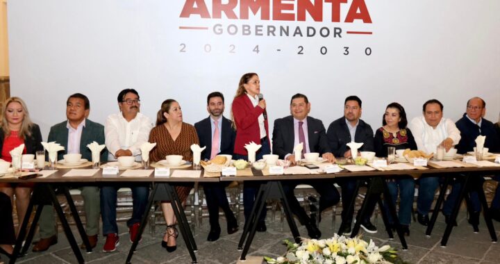 La mejor forma de honrar a tu partido es trabajando: Armenta