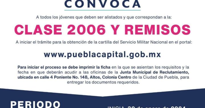 Abierta la convocatoria para tramitar la cartilla militar