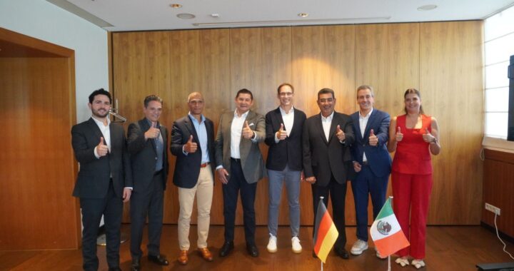 Promueve Armenta cooperación internacional con Alemania para la innovación en Puebla