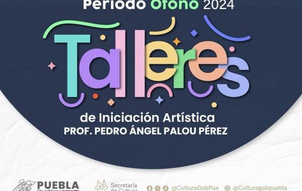 Lanza gobierno estatal oferta de talleres artísticos para octubre-diciembre