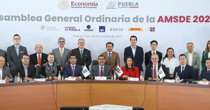 Sergio Salomón convoca a estados a seguir posicionando la economía de México a nivel internacional