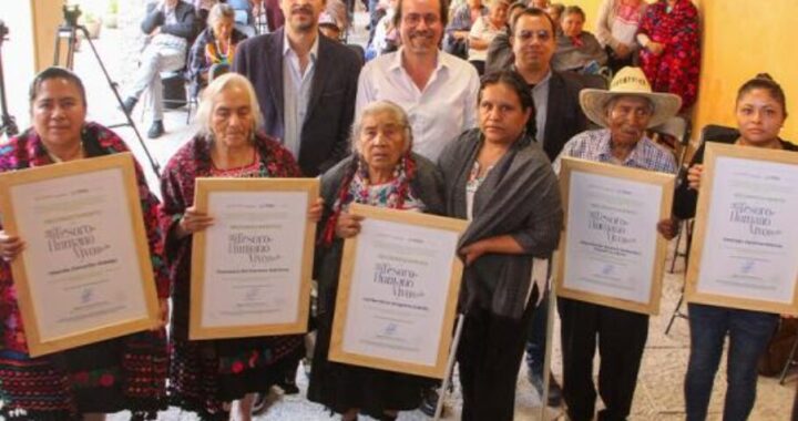 Brinda Gobierno seis nombramientos de “Tesoros Humanos Vivos” 2024