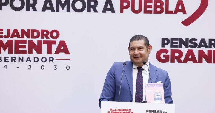 Contribuirá Puebla al desarrollo contemplado el proyecto de Nación de la Presidenta: Armenta