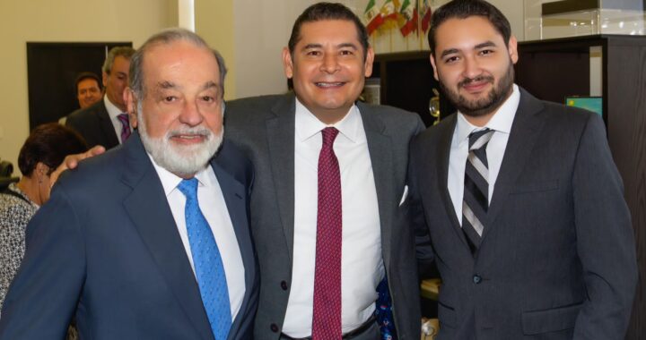 En alianza con el empresario Carlos Slim, Puebla traza ruta de inversión y tecnología al servicio de Puebla: Armenta