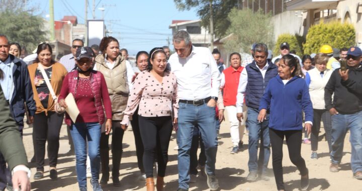 Impulsa Pepe Chedraui vialidades integrales en la Colonia Barranca Honda