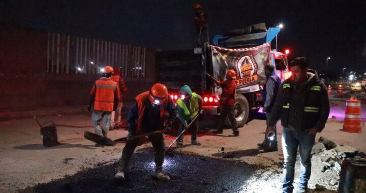 Más de 2 mil baches cubiertos por el Gobierno de la Ciudad