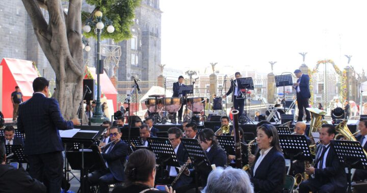 Ofrece Gobierno de la Ciudad amplia cartelera de actividades navideñas para las y los poblanos