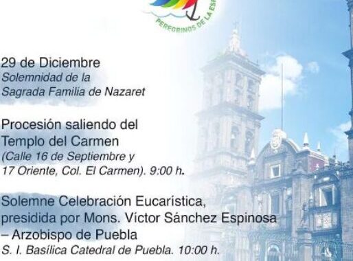 Apertura de la Puerta del Perdón en Catedral Puebla