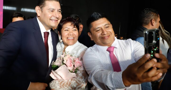 Fomenta Gobierno de Puebla más de 600 matrimonios gratuitos